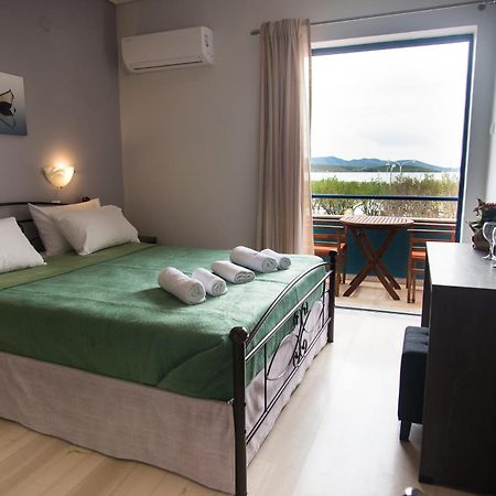 Galazio Limani - Rooms To Let Moúdhros Exterior foto