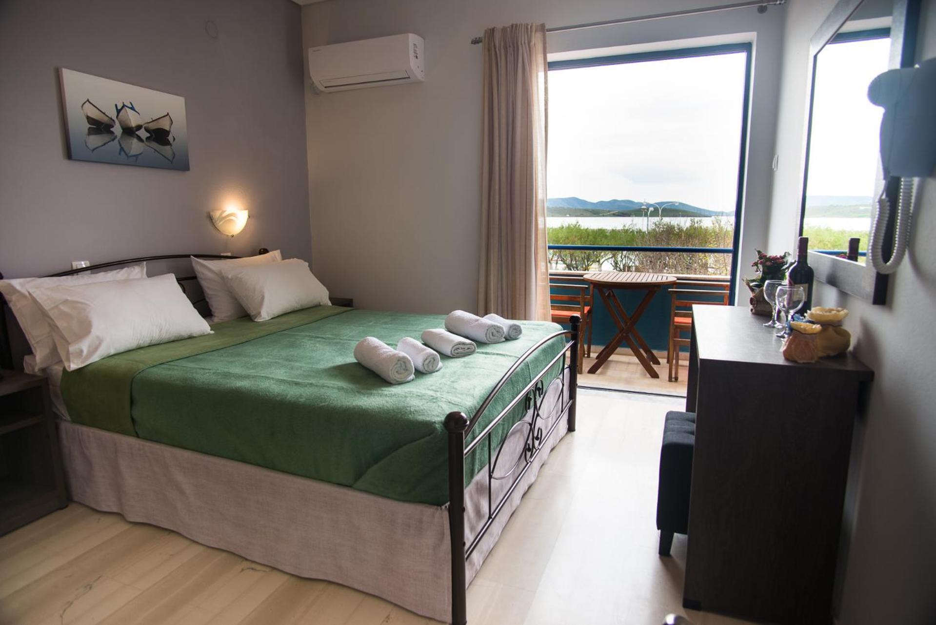 Galazio Limani - Rooms To Let Moúdhros Exterior foto